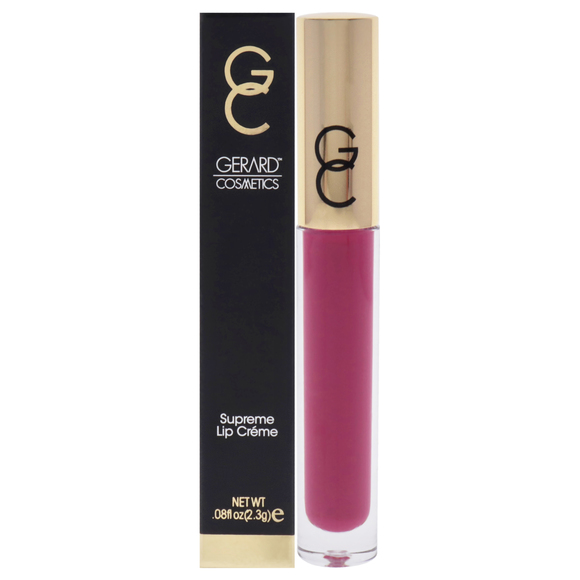 Supreme Lip Creme-Electric Rose by Gerard Cosmetic for Women-0.08 oz Lip Gloss - Picture 1 of 4